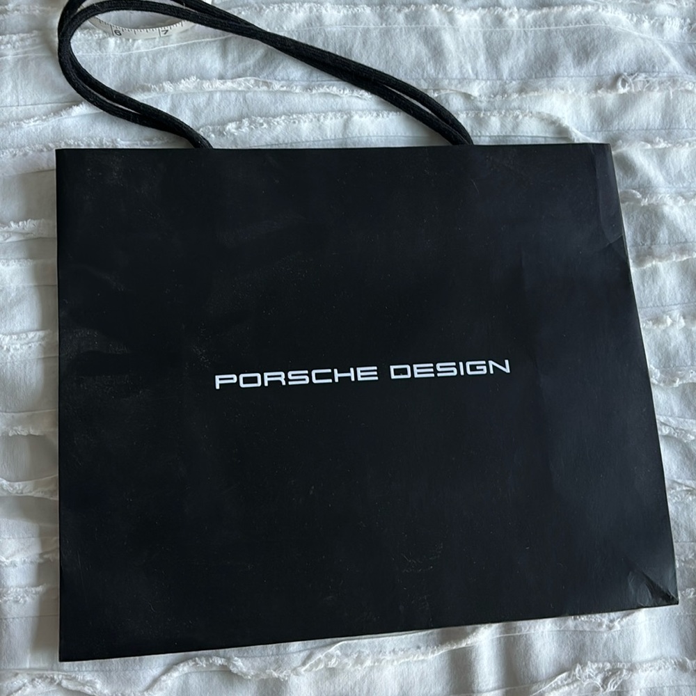 Porsche shopping bag